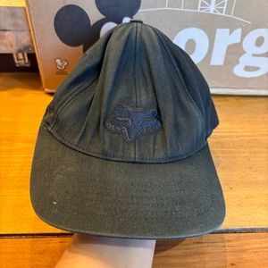 Fox Racing womens flex fit embroidered baseball hat cap black s/m